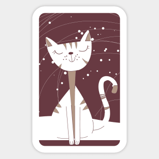 Kitty Cat Sticker